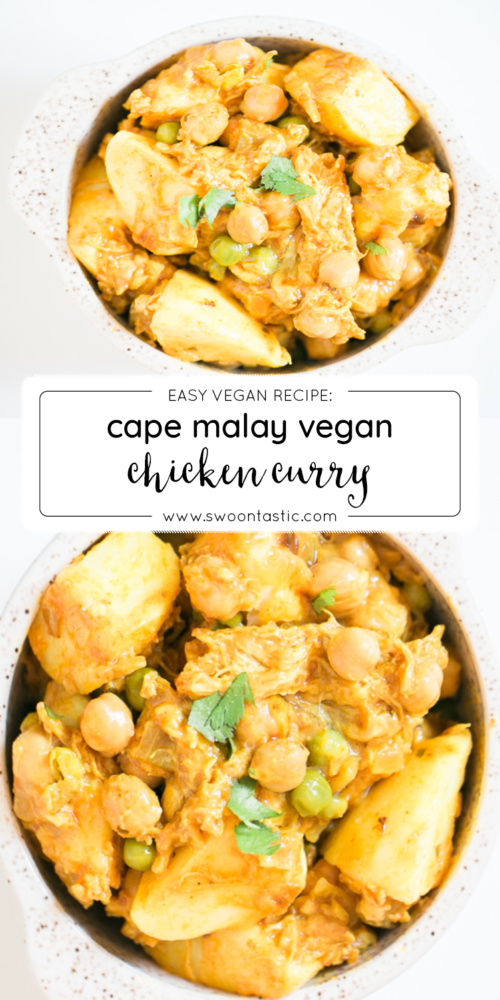 Simple + Tasty Cape Malay Chicken Curry (Vegan) - Swoontastic.com ...